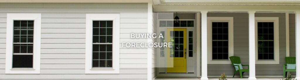 Photo of a foreclosed home used as a featured photo for a blog post.