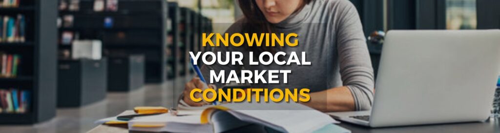 WP Photo of the blog post about understanding your local market conditions.
