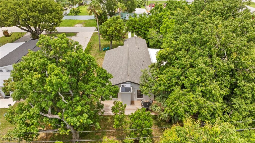 Aerial photo of the new property listing at 1210 Patterson Rd in Cape Coral