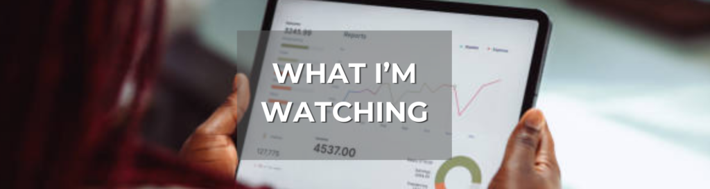 Wordpress blog post photo of What I'm currently watching in the Florida real estate market