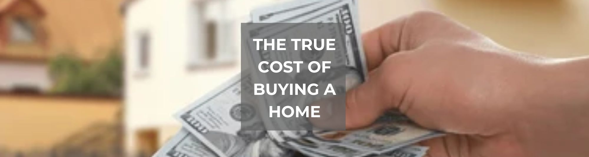 Blog post photo about the True cost of buying a home