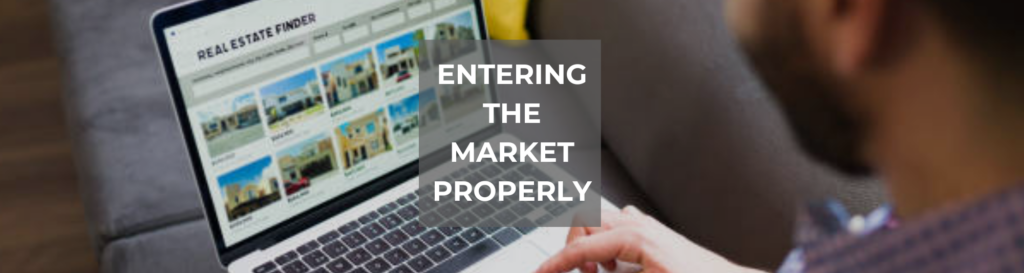 Wordpress blog post photo about Entering the market properly